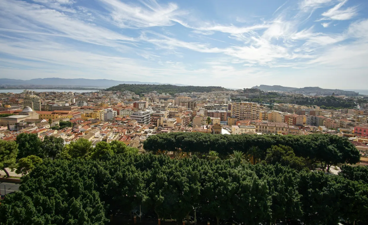Cagliari panorama