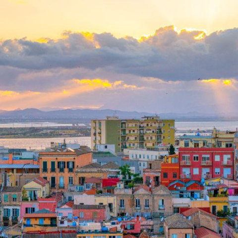 Cagliari panorama