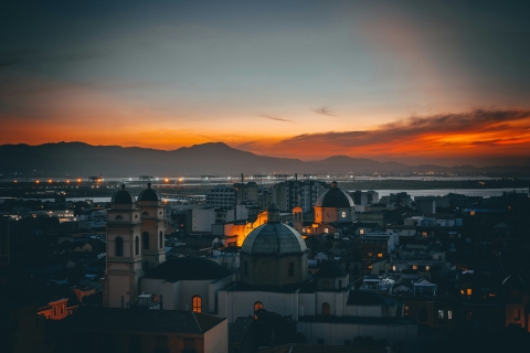 Cagliari tramonto