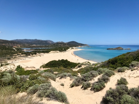 Chia mare spiaggia